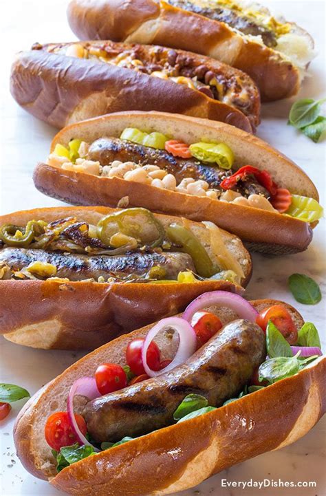 grilled-beer-brats-recipe-everyday-dishes image