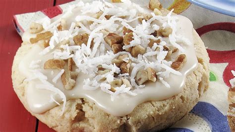 vanilla-glazed-pecan-coconut-cookie-scones image