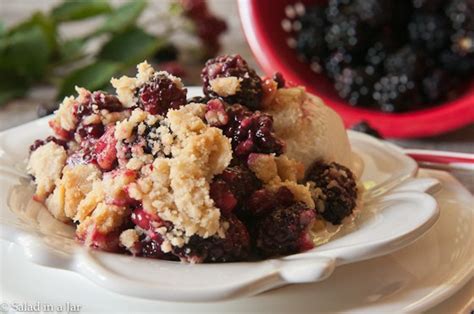 easy-blackberry-cobbler-for-two-with-a-shortbread-crust image