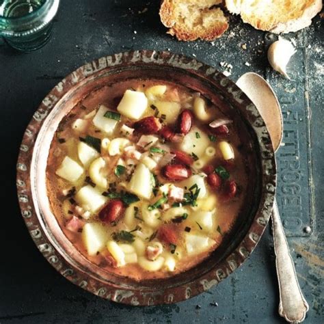 hearty-pasta-and-bean-soup-recipe-chatelaine image