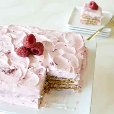creamy-raspberry-icebox-dessert-recipe-land-olakes image