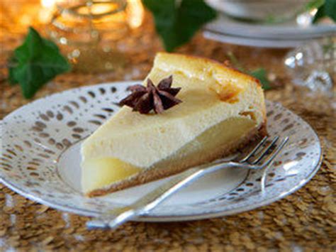 rachel-allens-spiced-pear-and-ginger-cheesecake image