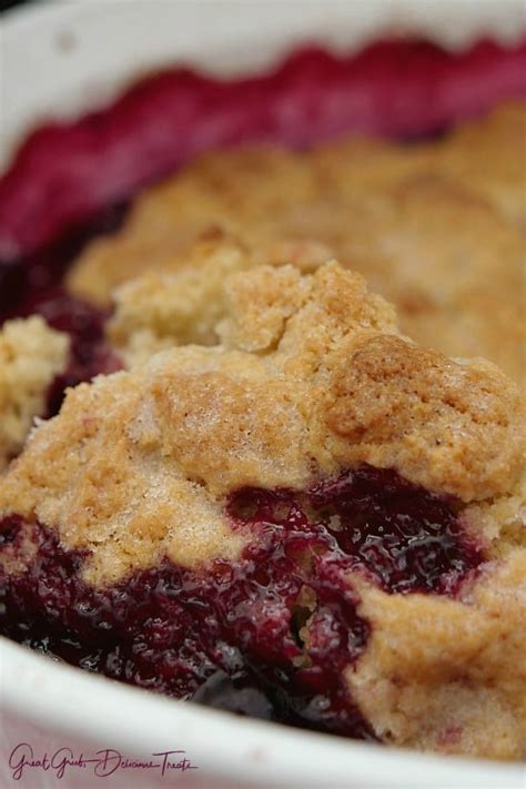 triple-berry-cobbler-recipe-great-grub-delicious-treats image