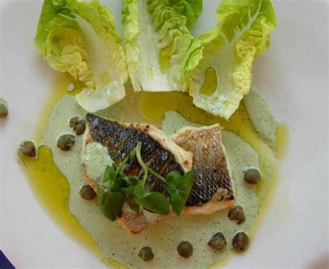 recipe-for-sea-bass-with-watercress-sauce-dorset image