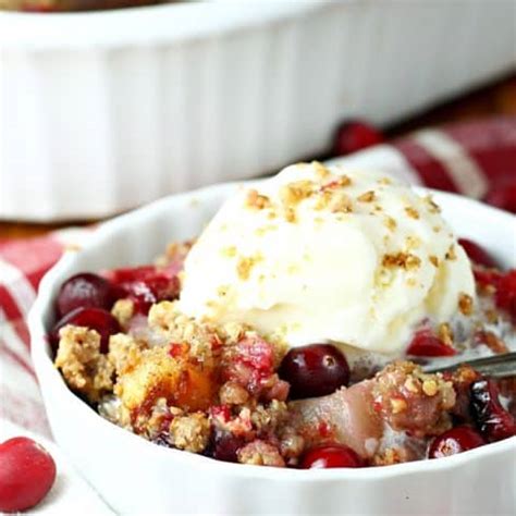 spiced-cranberry-pear-crisp-lets-dish image