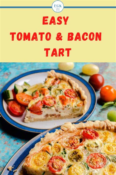 easy-tomato-bacon-tart-farmersgirl-kitchen image