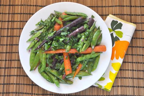 quick-braised-fresh-carrots-and-sugar-snap-peas image