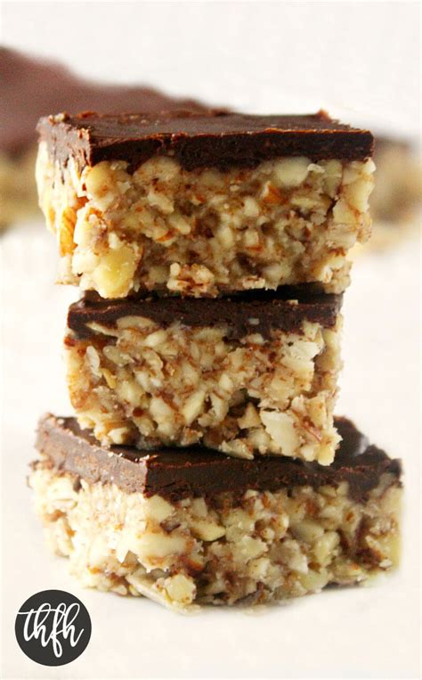 vegan-almond-power-bars-with-chocolate-topping image