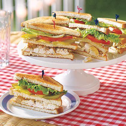 chicken-salad-club-sandwiches-recipe-myrecipes image