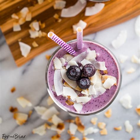 blueberry-banana-coconut-smoothie-fox-and-briar image