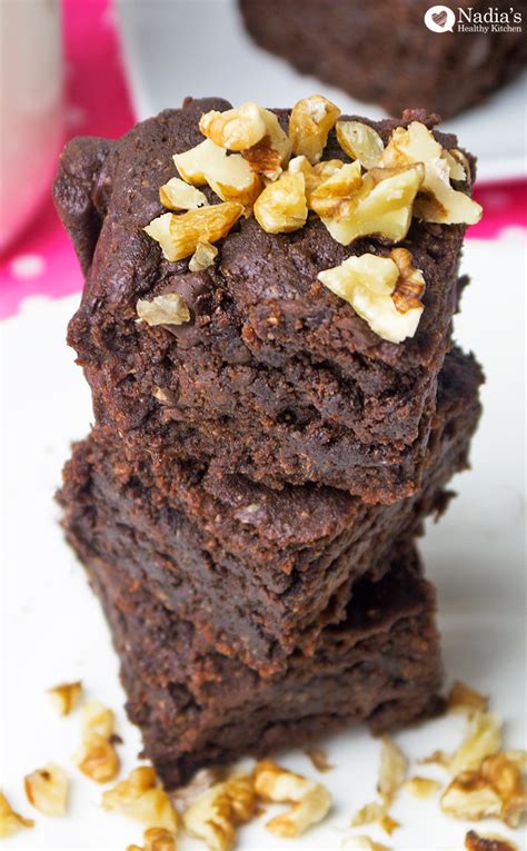healthy-vegan-brownies-nadias-healthy-kitchen image