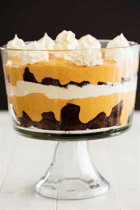 pumpkin-brownie-trifle-easy-dessert-kitchen-gidget image