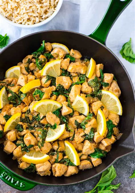 basil-chicken-with-lemon-and-spinach-well-plated-by-erin image