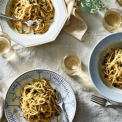 pantry-pasta-with-anchovies-olives-capers-food52 image