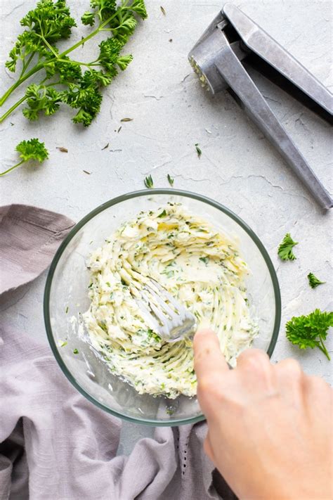 best-garlic-herb-butter-recipe-evolving-table image