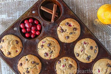 cranberry-orange-muffins-with-chocolate-chips-girl-heart-food image