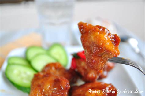 pork-ribs-in-plum-sauce-recipe-酸梅酱排骨食谱 image