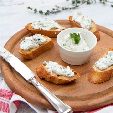 goat-cheese-garlic-toasts-recipe-wolfgang-puck-food-wine image