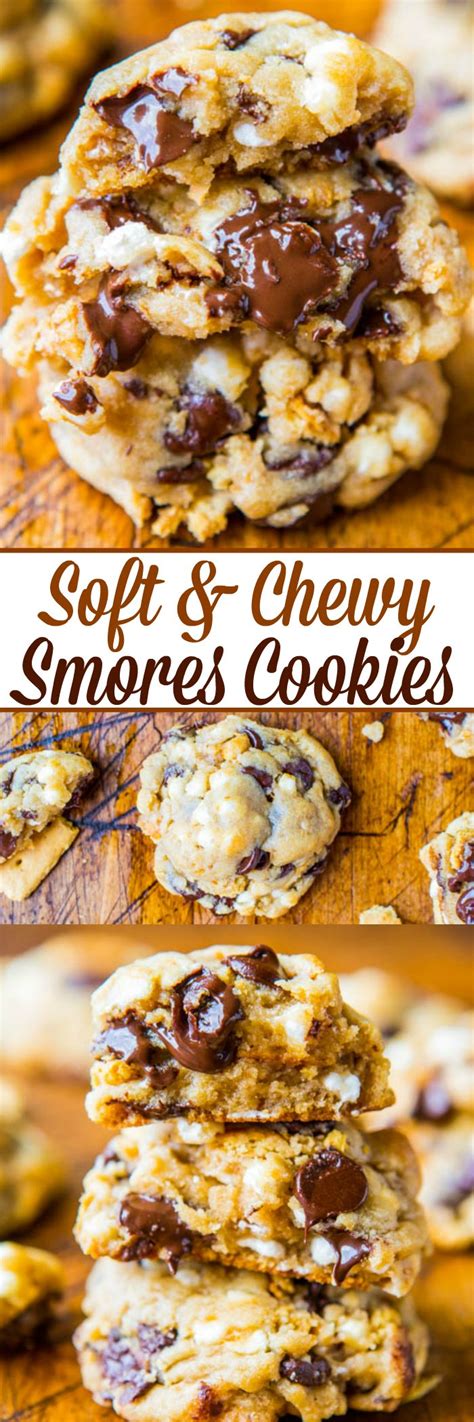 smores-cookies-recipe-soft-chewy-averie-cooks image