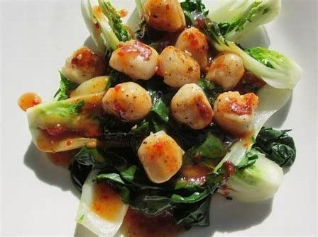 thai-seared-scallops-recipe-sparkrecipes-healthy image