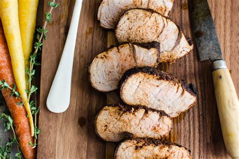 roasted-pork-tenderloin-recipe-tender-juicy-kitchn image