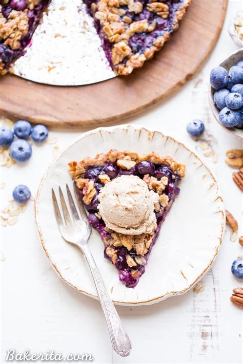 blueberry-crisp-tart-with-oatmeal-crust-gluten-free image