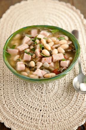 simple-southern-ham-and-bean-soup-recipe-paula-deen image
