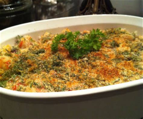 creamy-seafood-and-dill-casserole-over-rice image