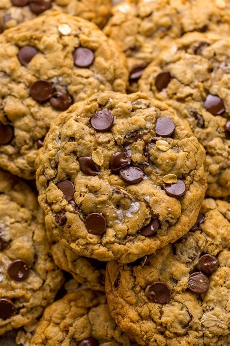 chewy-oatmeal-chocolate-chip-cookies-baker-by image