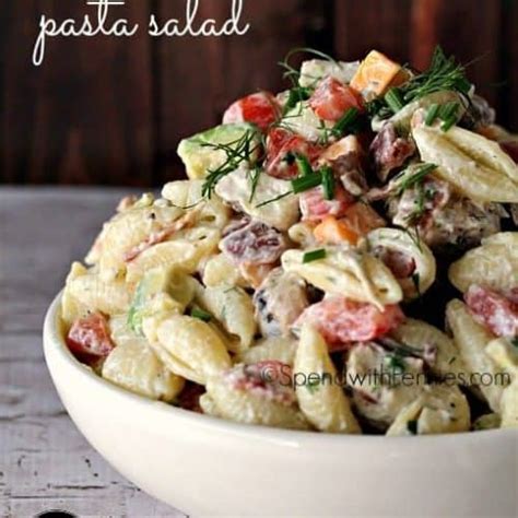bacon-ranch-pasta-salad-delicious-comforting-simple image