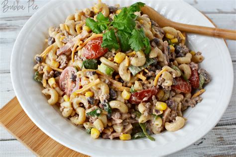 cowboy-pasta-salad-easy-recipe-to-feed-a-crowd image