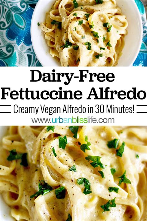 vegan-alfredo-sauce-with-fettucine-easy-dinner image