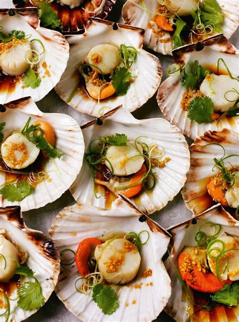steamed-scallops-in-the-shell-with-ginger-soy-sesame image