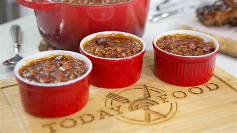 al-rokers-smoky-baked-beans-with-sausage image