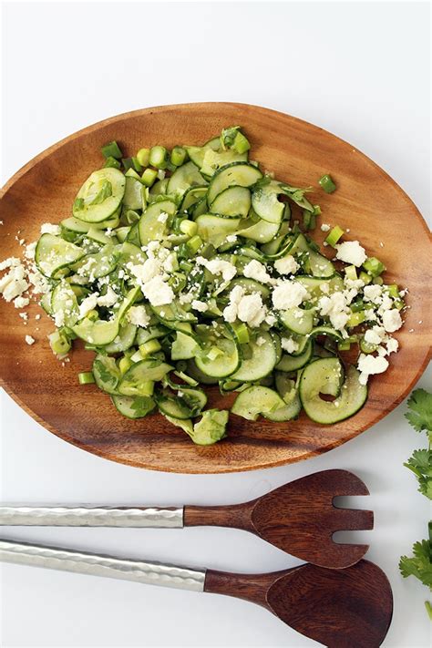cucumber-scallion-and-feta-salad-with-cilantro image