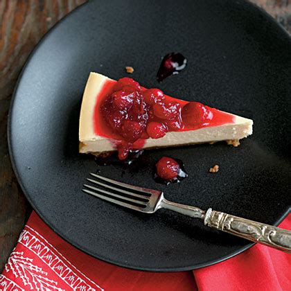 brown-sugar-cheesecake-with-cranberry-compote image