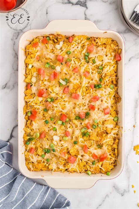 the-best-cheesy-doritos-chicken-casserole-for-mexican image