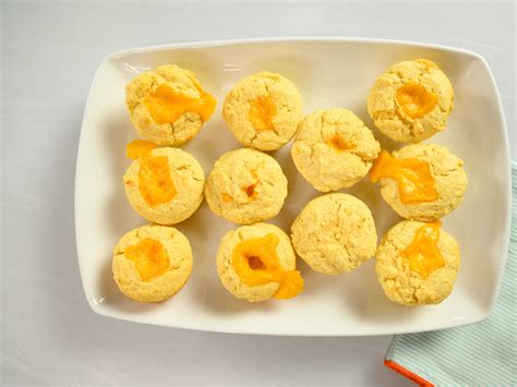 cheddar-stuffed-corn-muffins-food-network-kitchen image