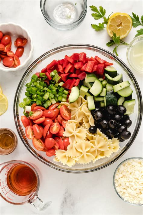 bow-tie-pasta-salad-with-summer-vegetables image