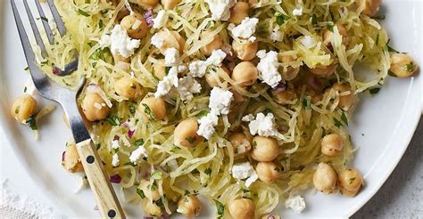 best-spaghetti-squash-and-chickpea-saut-recipe-how image