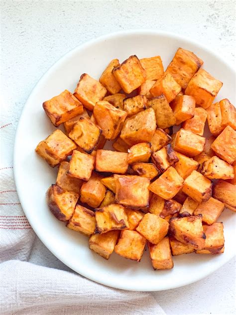 perfect-air-fryer-roasted-sweet-potatoes-piping-pot-curry image