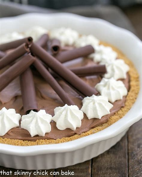 easy-chocolate-cream-pie-with-video-that-skinny image