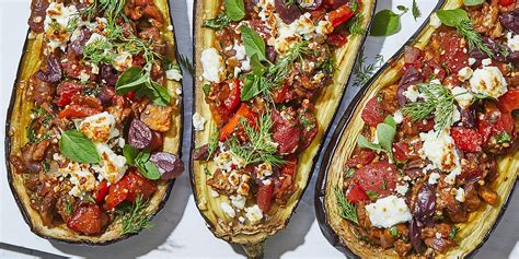 greek-stuffed-eggplant-eatingwell image