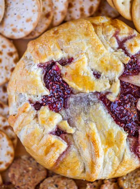 the-best-raspberry-baked-brie-the-recipe-critic image