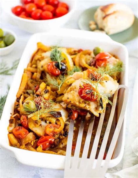 poached-cod-with-fennel-tomatoes-and-olives image