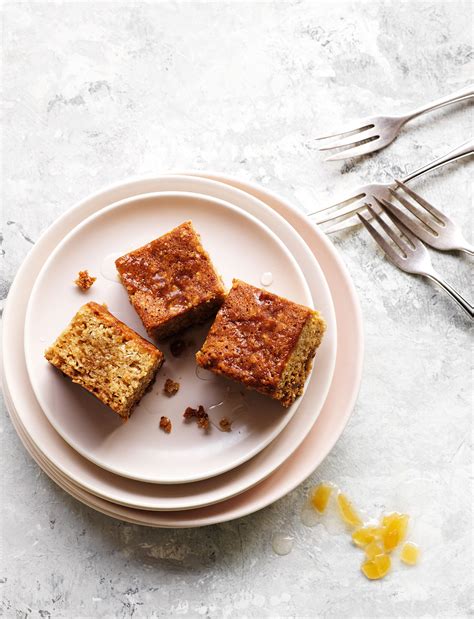 sticky-ginger-parkin-recipe-sainsburys-magazine image