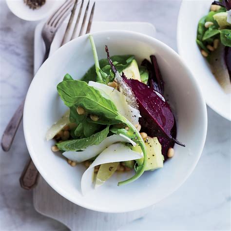beet-avocado-and-arugula-salad-recipe-nancy-oakes image