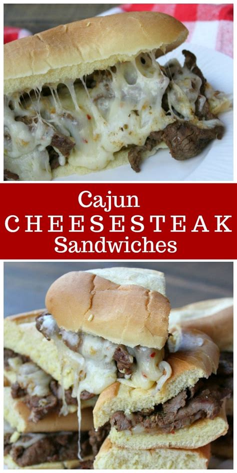 cajun-cheesesteak-sandwiches-recipe-girl image