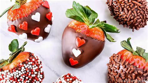 easy-chocolate-covered-strawberries-recipe-hello image