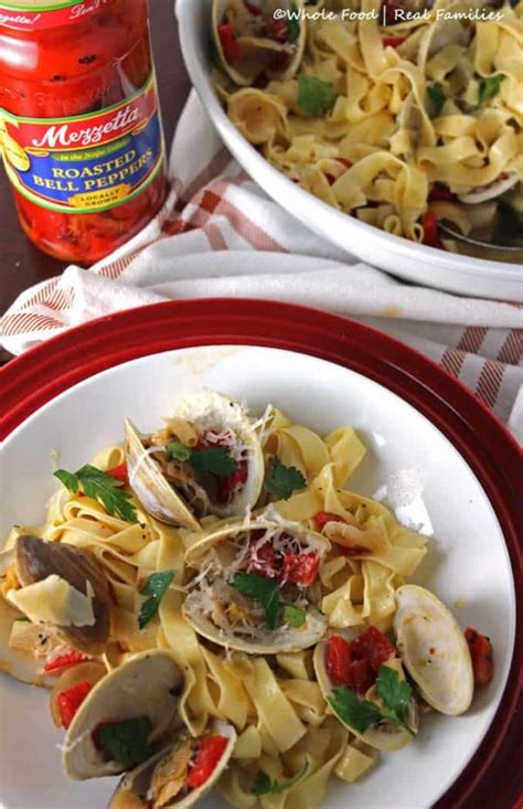 clams-and-roasted-red-pepper-linguine-my image